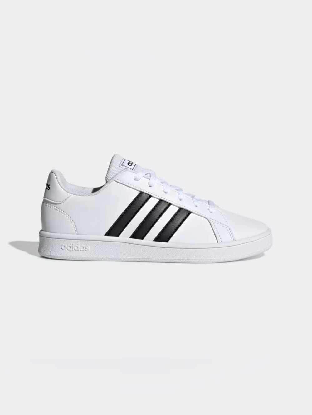 adidas White Black Sneakers Classic Court Casual Streetwear Size 6